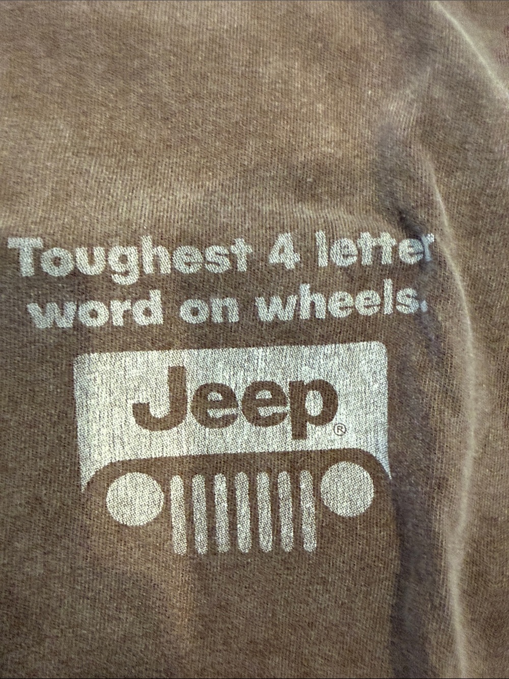 Abercrombie & Fitch Brown Jeep Logo Short Sleeve Tee - Picture 3 of 6